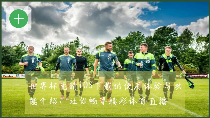 世界杯竞猜iOS下载的使用体验与功能介绍，让你畅享精彩体育直播
