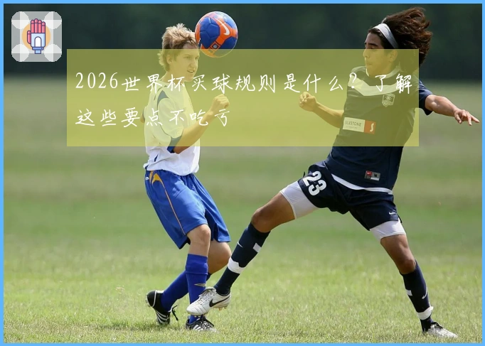 2026世界杯买球规则是什么？了解这些要点不吃亏